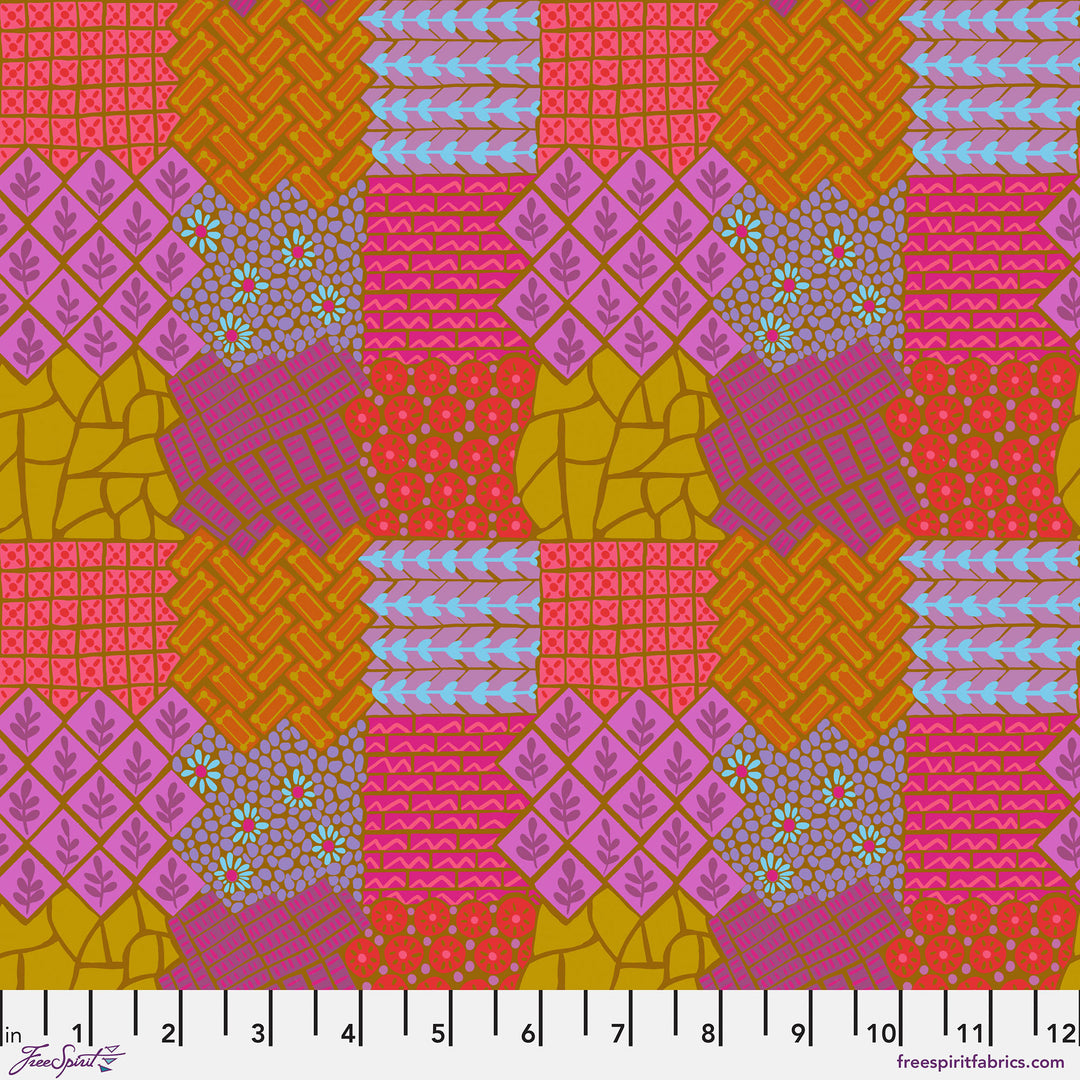 PREORDER - Our Fair Home - Walkway in Caramel - PWAH204.CARAMEL - Half Yard