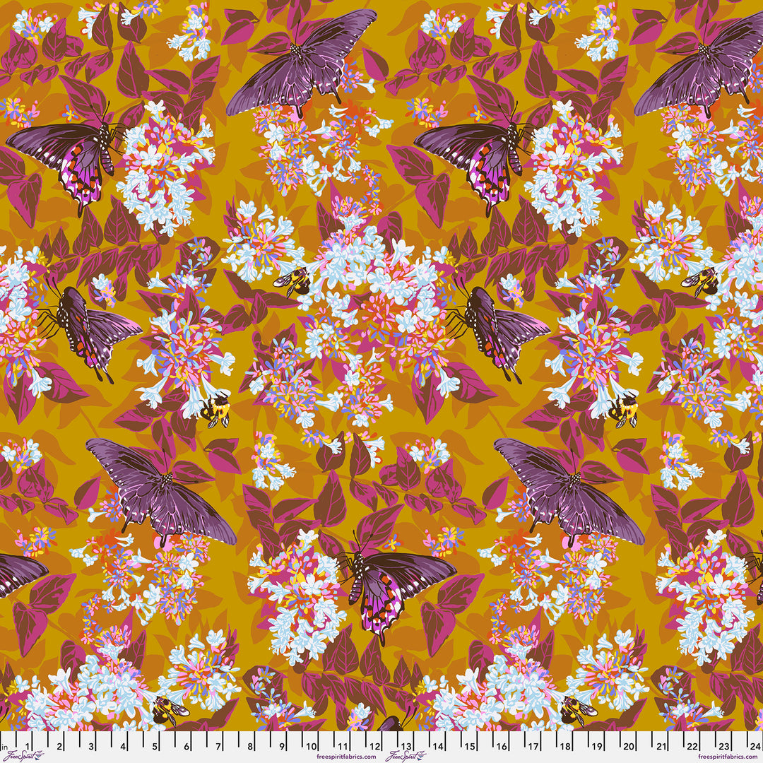 PREORDER - Our Fair Home - Neighborly in Honey - PWAH209.HONEY - Half Yard