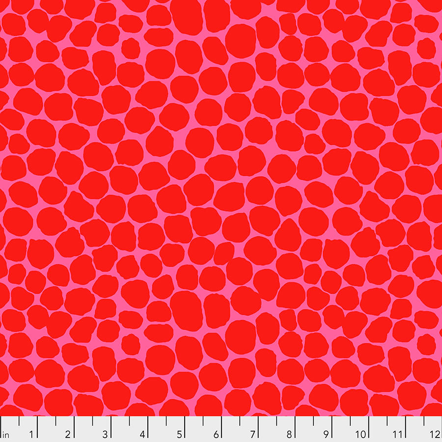 Kaffe Classics - Jumble in Ruby - The Kaffe Fassett Collective - Half Yard