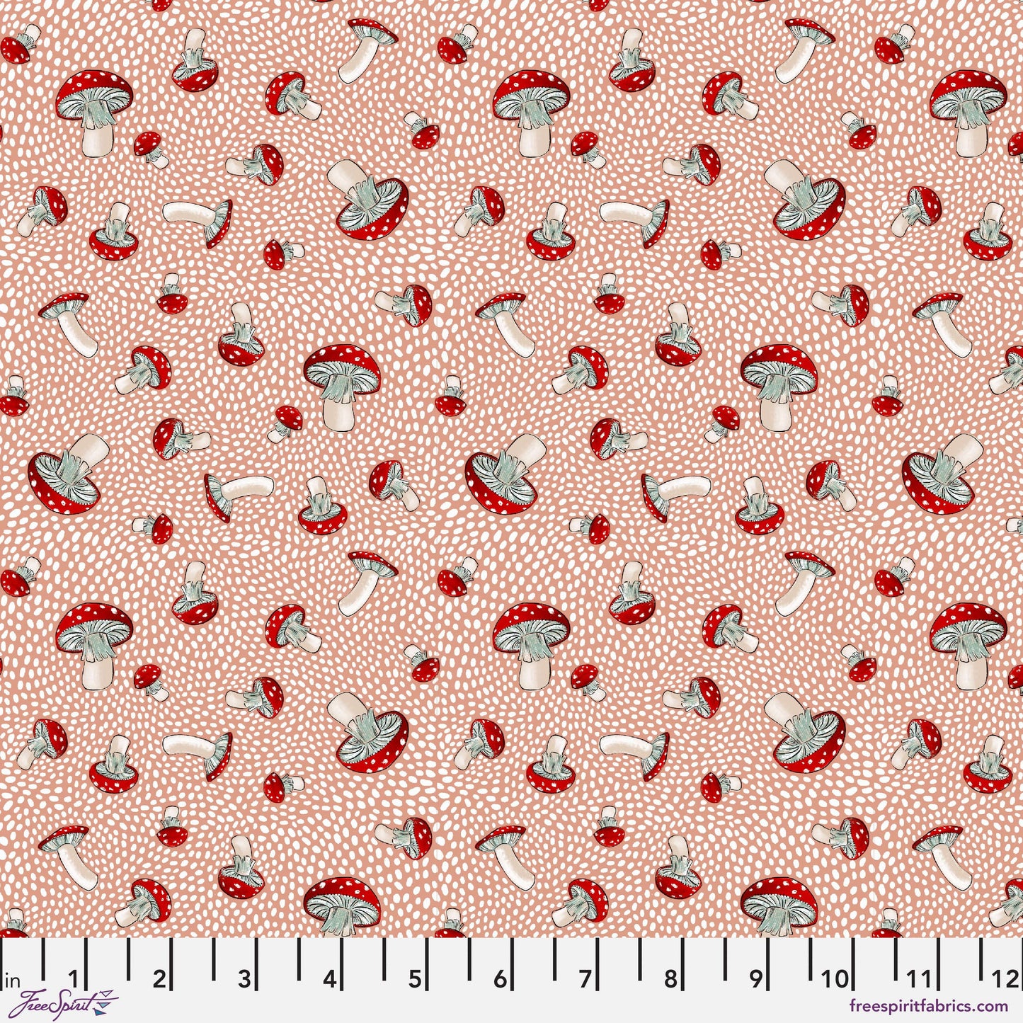 Enchanted Forest - Toadstool in Pink - Cori Dantini - PWCD076.XPINK