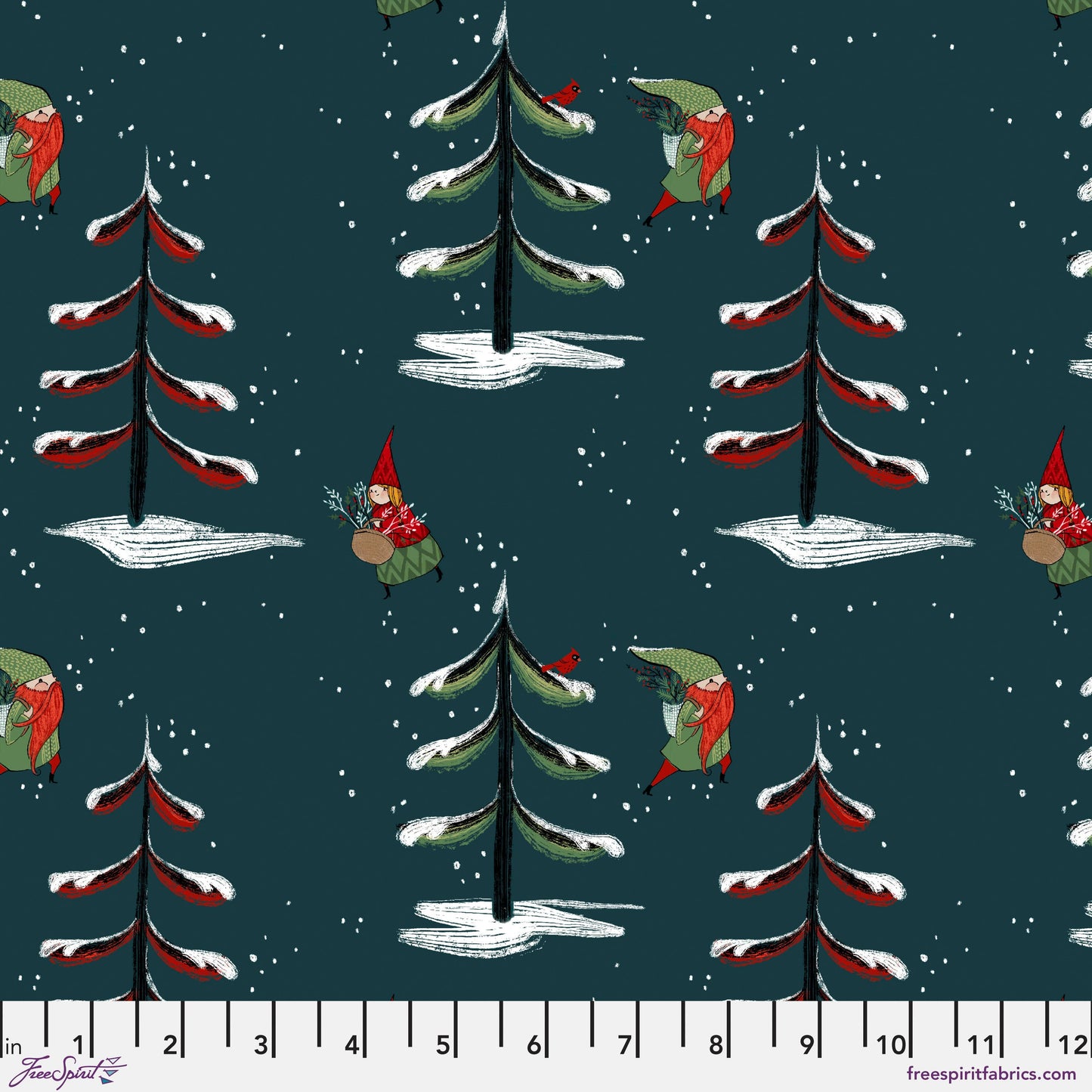 Enchanted Forest - Into the Forest in Dark Teal - Cori Dantini - PWCD078.XDKTEAL