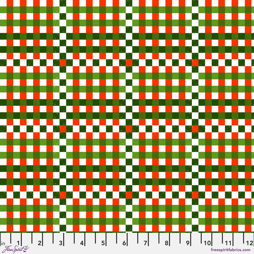 PREORDER - Winter Joy - Holiday Check in Multi - Cori Dantini - PWCD104.XMULTI - Half Yard