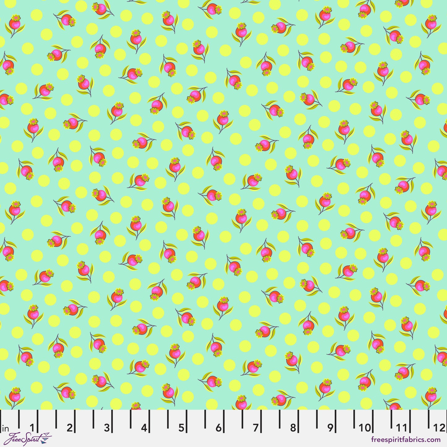 Untamed - Impending Bloom in Moonbeam - Tula Pink - PWTP239.MOONBEAM - Half Yard