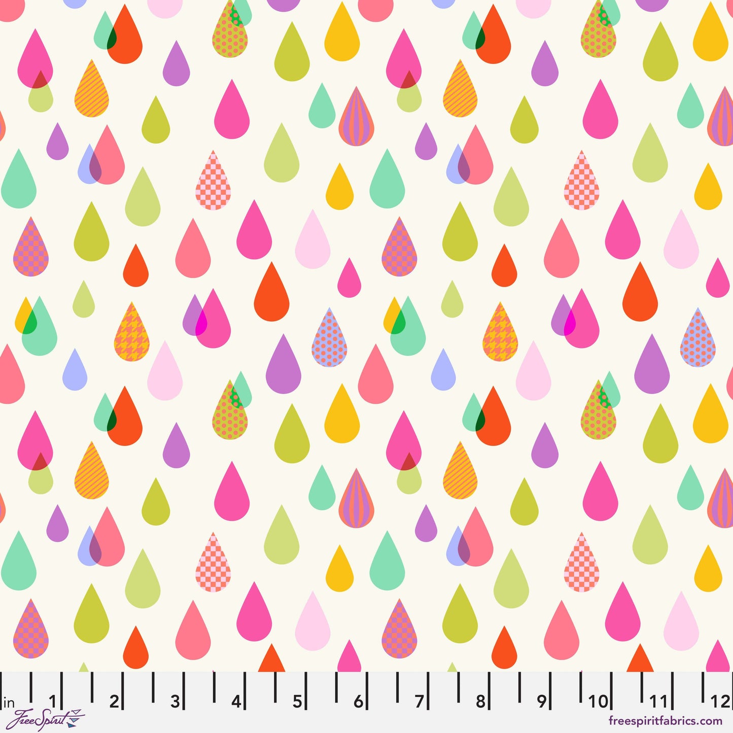 Untamed - Rainfall in Lunar - Tula Pink - PWTP240.LUNAR - Half Yard