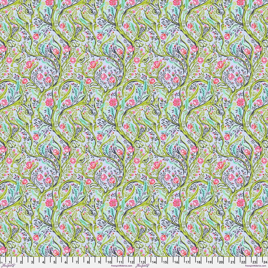 Full Moon Forest II - Branch Manager in Starlight - Tula Pink - PWTP247.STARLIGHT - Half Yard
