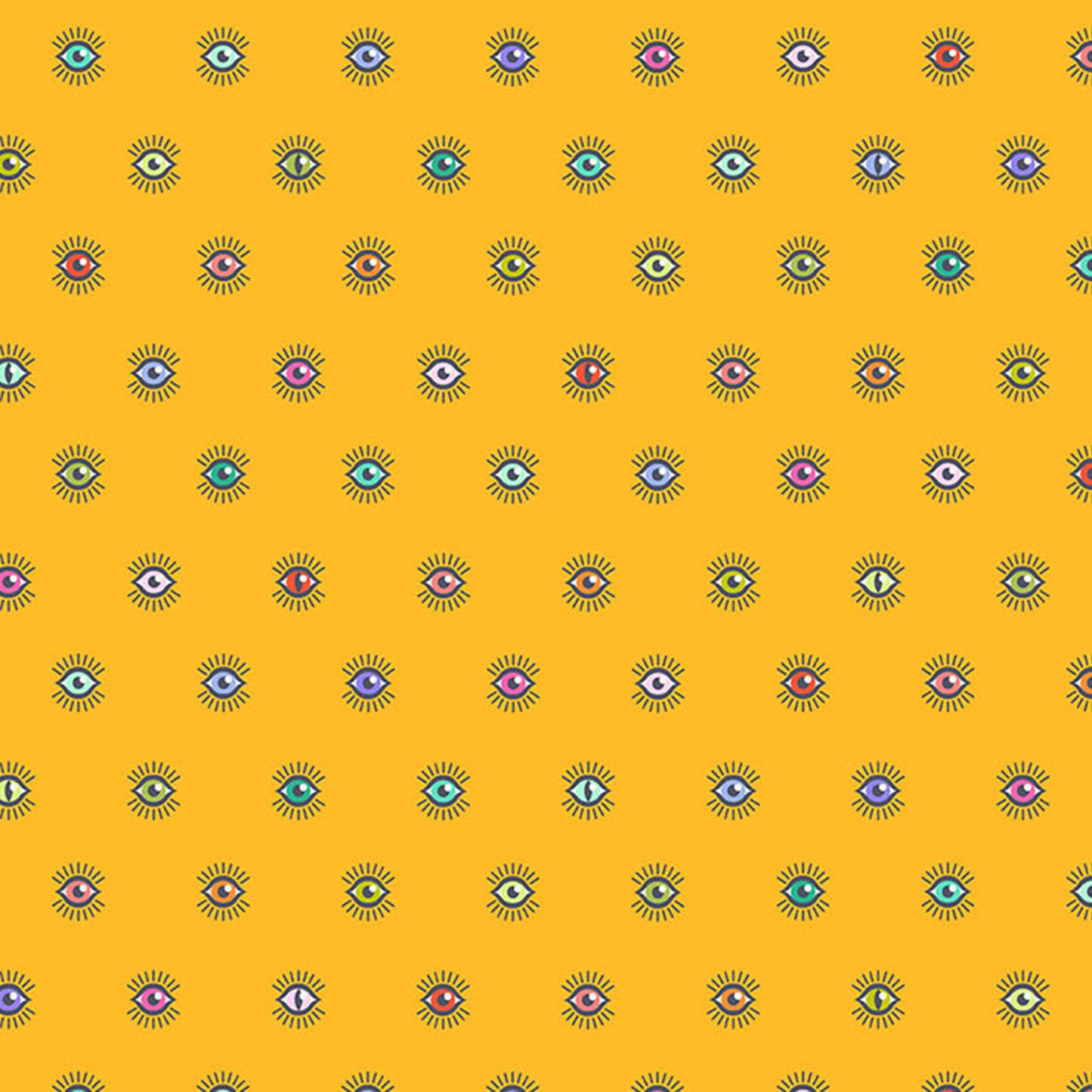 Visionary in Dandelion quilting fabric, part of the Legendary fabric collection by Tula Pink (SKU: PWTP287.DANDELION)