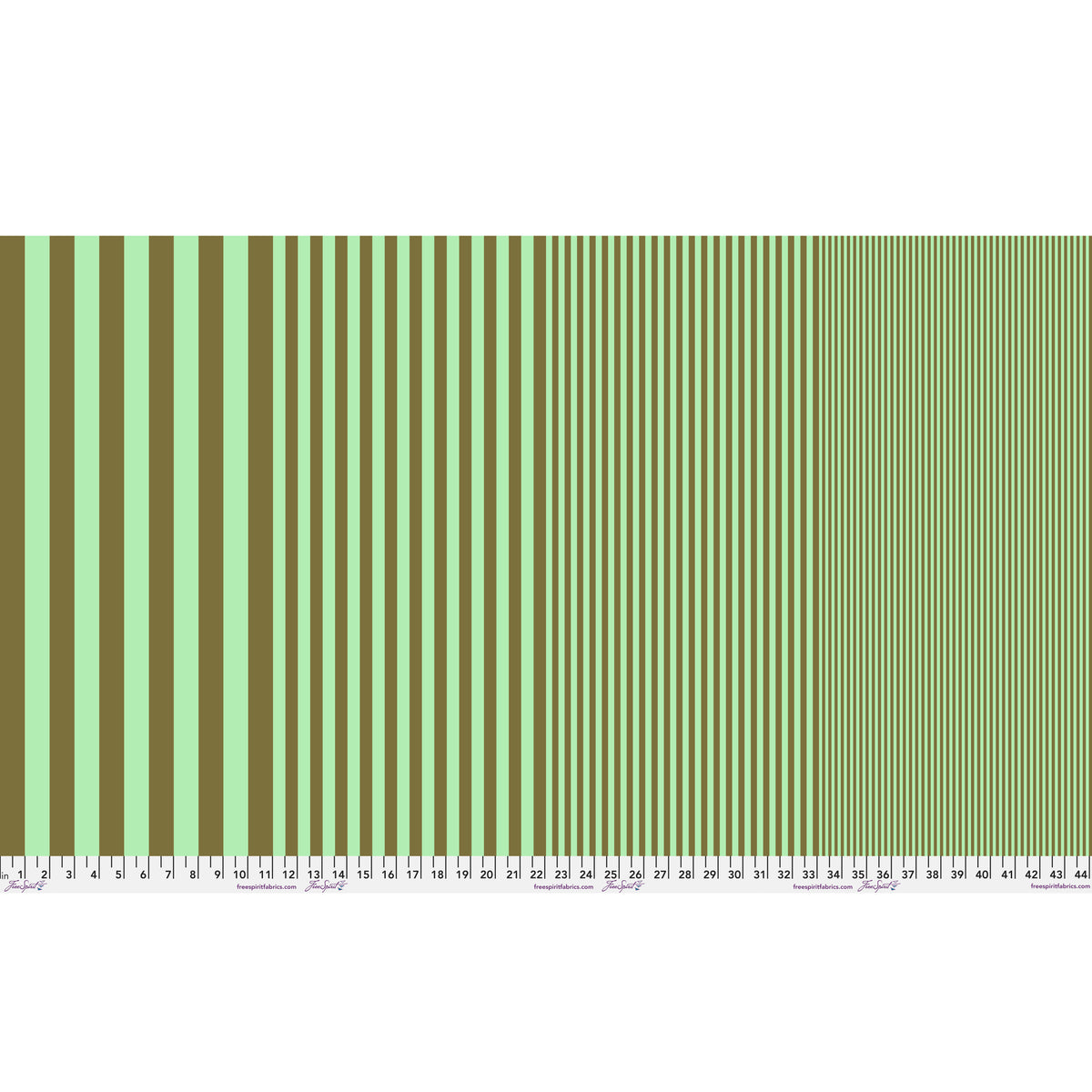 Sticks in Mint to Be - True Colors by Tula Pink - Half Yard (Preorder)