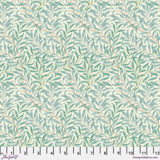 Willow Boughs in Cream quilting fabric, part of The Original Morris & Co. Collection (SKU: PWWM030.CREAM)