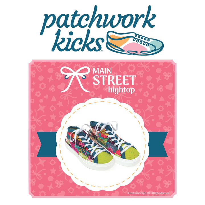 Patchwork Kicks - Main Street HIGH TOP - Instructions (Preorder)