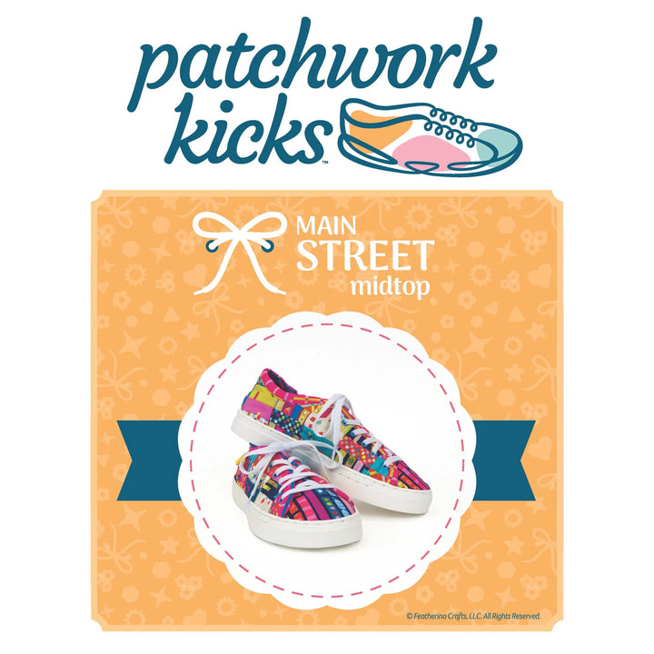 Patchwork Kicks - Main Street MID TOP - Instructions (Preorder)