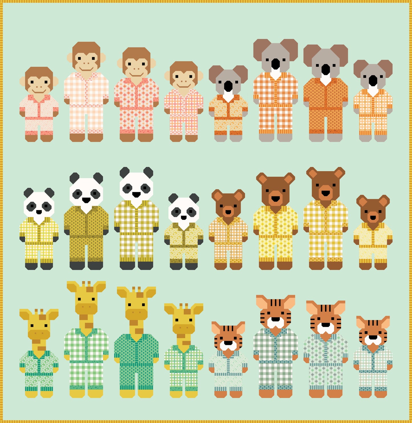 Pajama Party Fabric-Only Quilt Kit (Preorder)