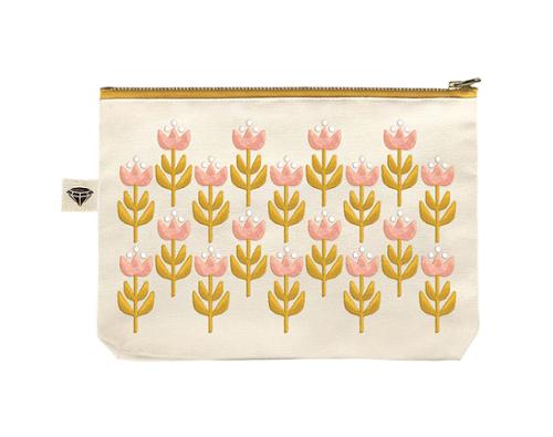 PREORDER - Ruby Star Gathering Embroidered Pouch - 10" X 7" - RS7079