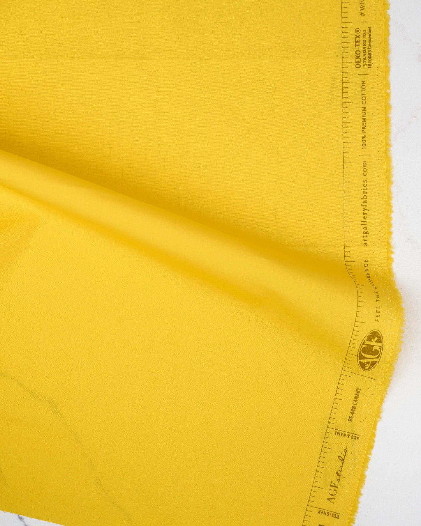 Pure Solids - Canary - Art Gallery - PE448 - Half Yard