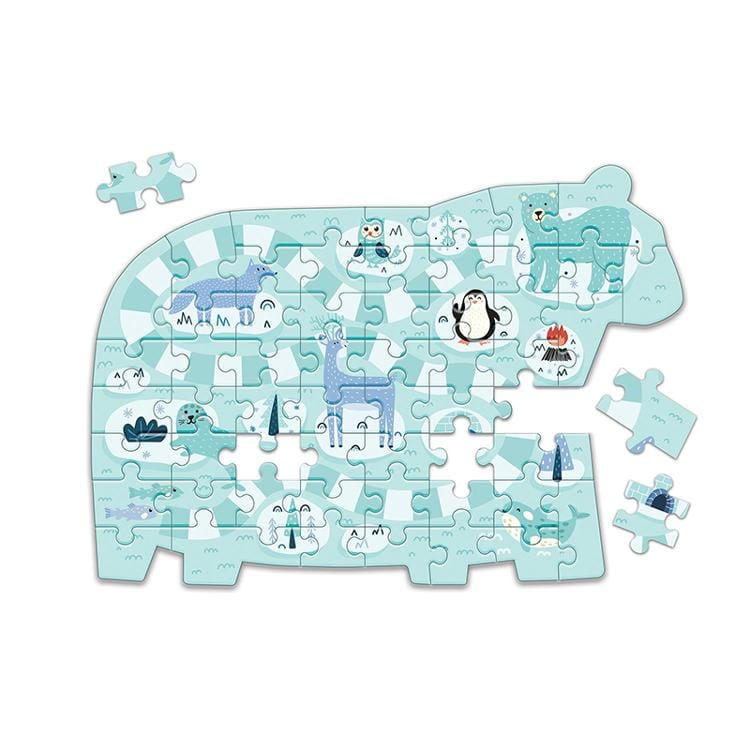 3-in-1 Polar Bear Puzzle - 44020 TC