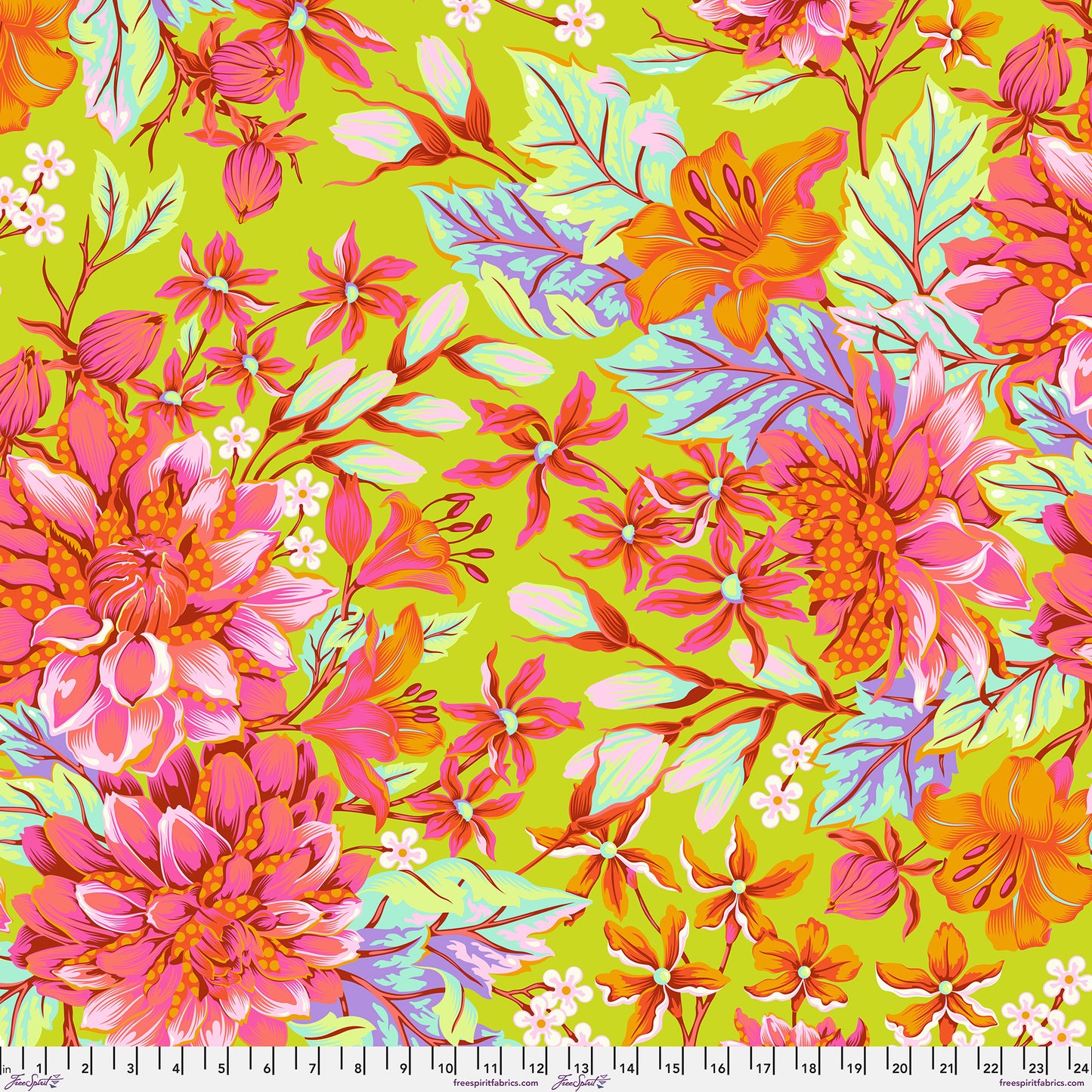 Untamed - Hello Dahlia 108" Wideback - Tula Pink - QBTP017.LUNAR