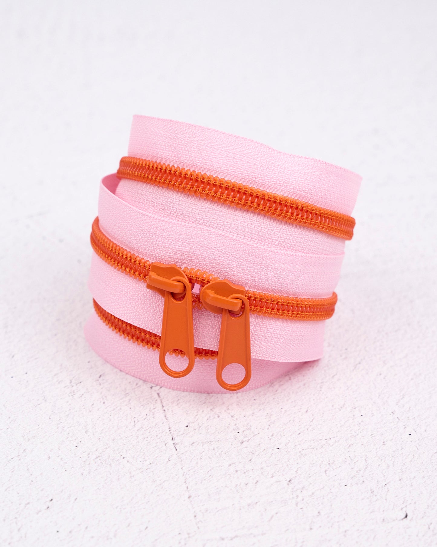 40" Handbag Zipper - Grapefruit - Renaissance Ribbons