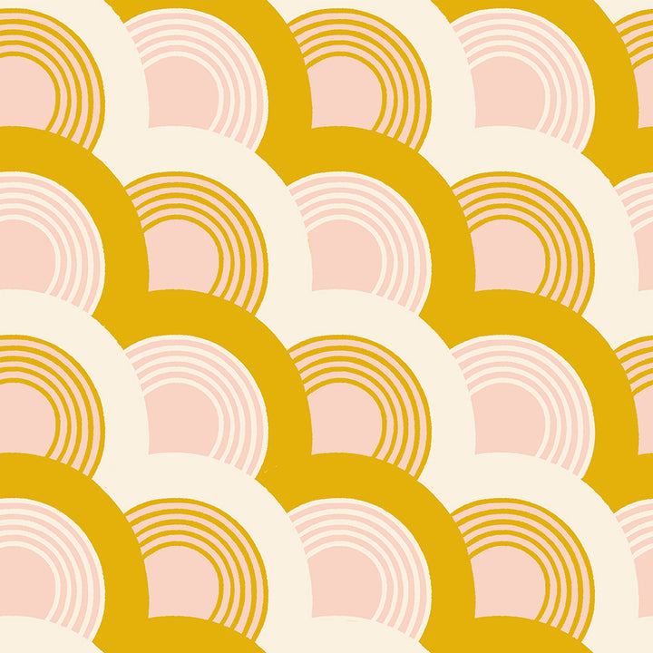 Flowerland - Nightlights in Goldenrod - RS0073 11 - Half Yard