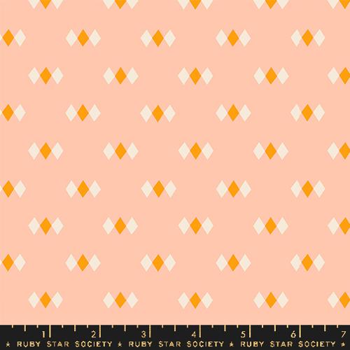 PREORDER - Juicy - Diamonds in Peach - Melody Miller - RS0093 14 - Half Yard