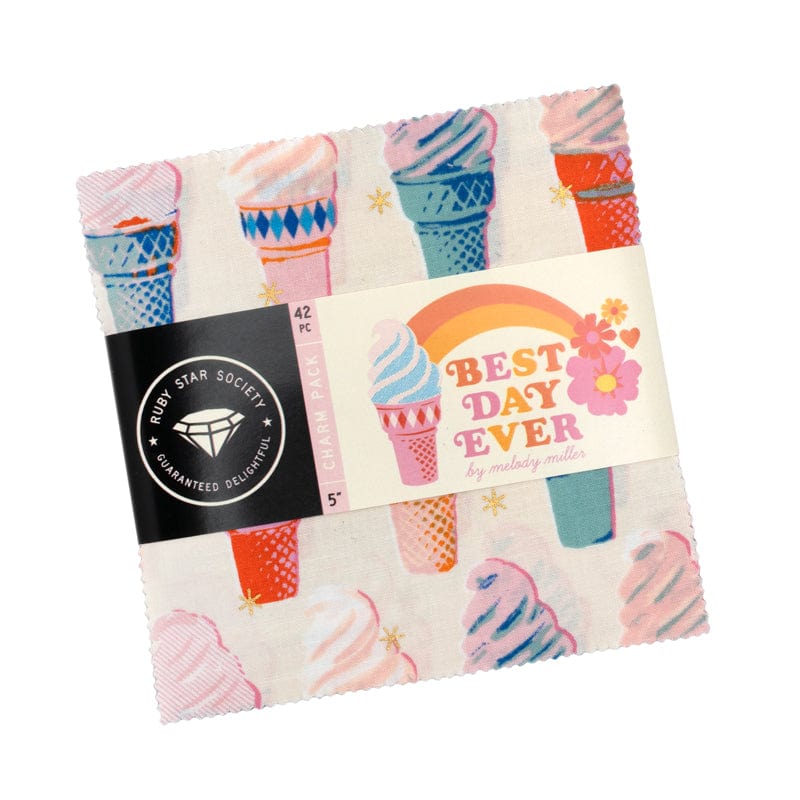Best Day Ever Charm Pack by Melody Miller, 42 pieces (Preorder)