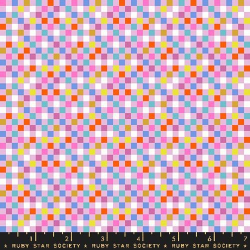 Washi Plus - Checkmate in Macaron - Rashida Coleman Hale - RS1102 12 - Half Yard