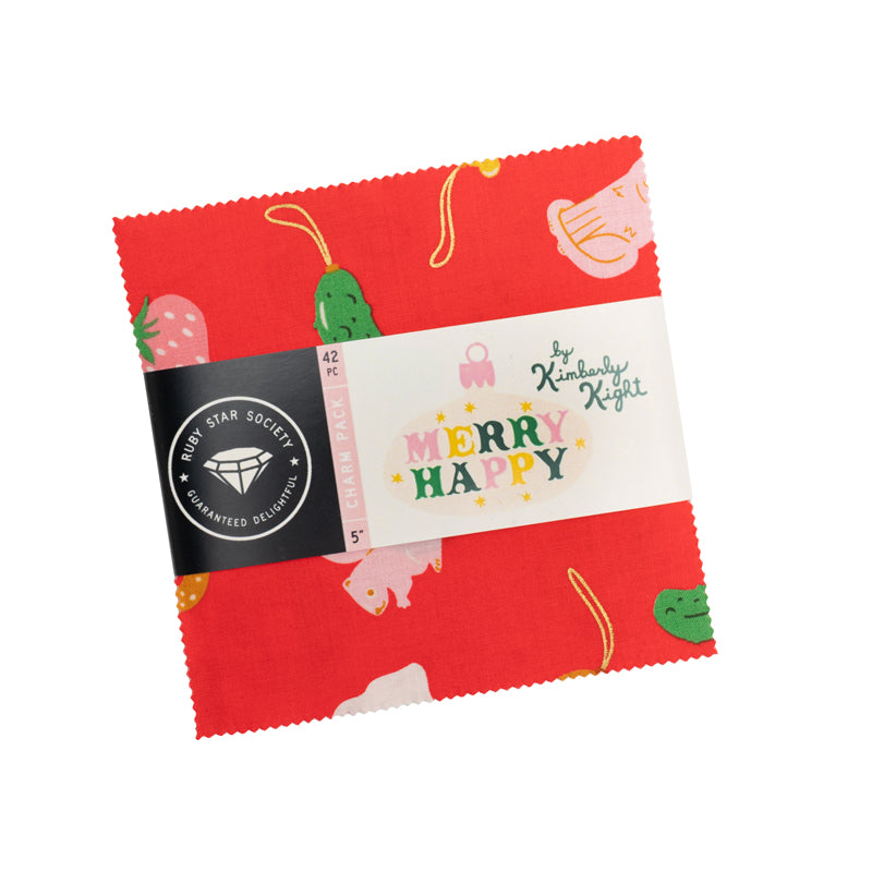 Merry Happy - 5" Charm Pack - by Ruby Star Society