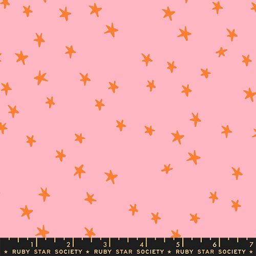 Starry in Rosebud by Alexia Abegg, Half Yardage