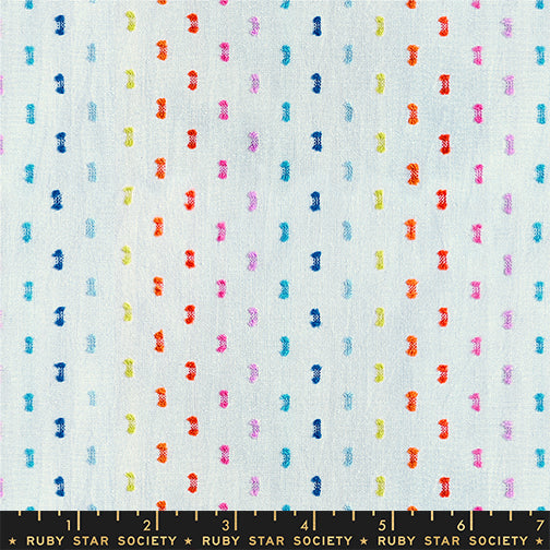 Flicker in Natural quilting fabric, part of the Warp and Weft Mystic Fable fabric collection by Alexia Abegg (SKU: RS4128 14)