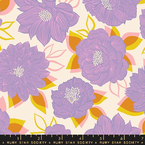 PREORDER - Favorite Flowers - Blooming in Thistle - Ruby Star Society - RS5143 11 - Half Yard