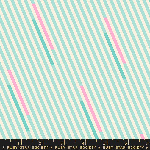 PREORDER - Eye Candy - Eye Candy Stripe in Frost - Ruby Star Society - RS5155 13 - Half Yard