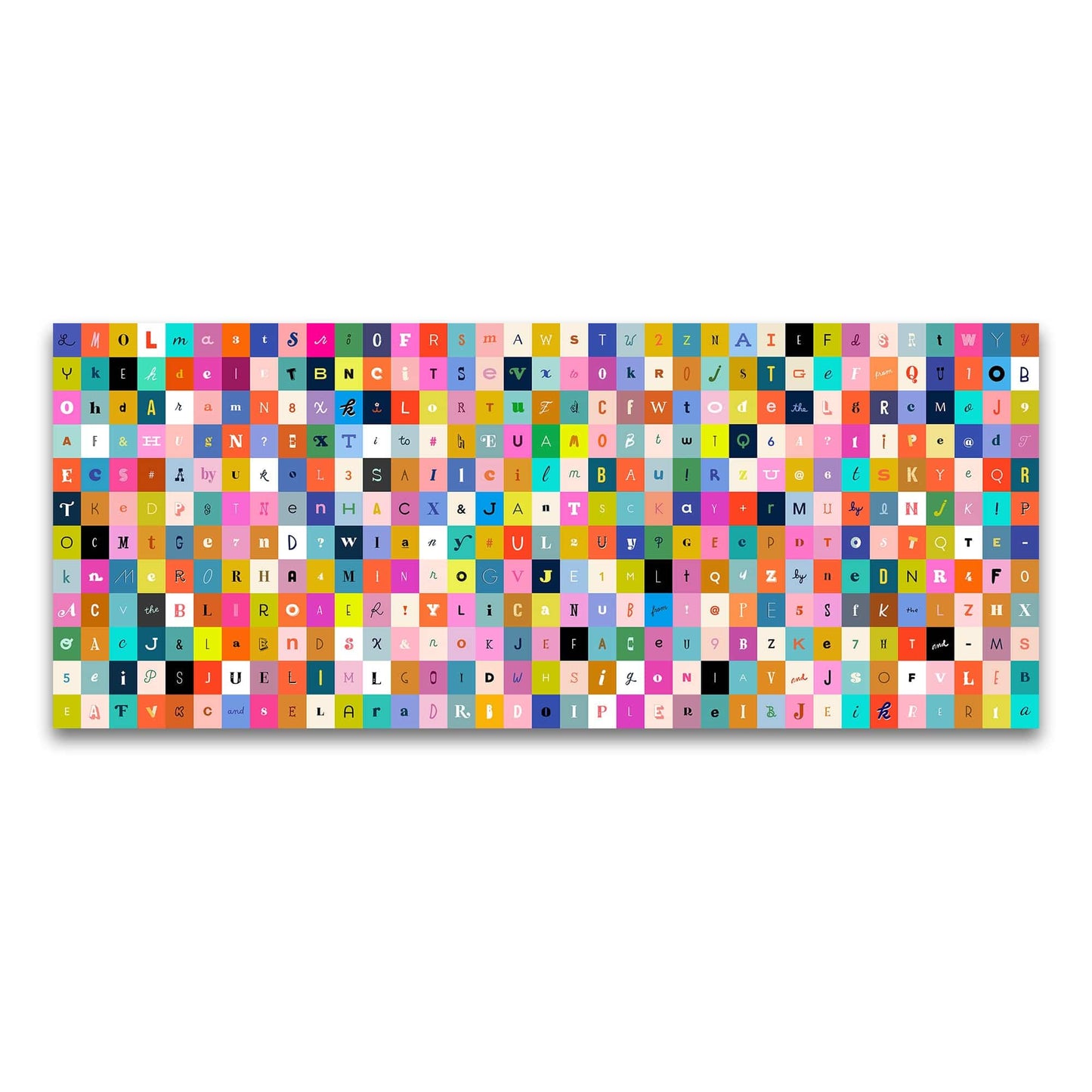 Selvedge Magic - Selvedge Letters in Multi - Ruby Star Society - RS5181 10