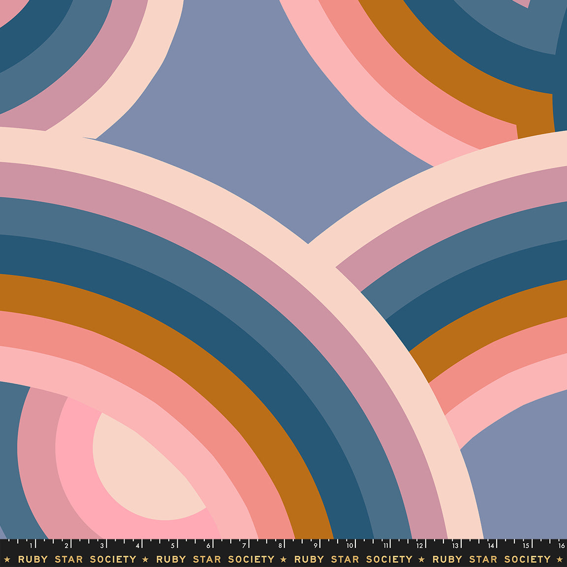 Daydream Rayon Pale Twilight fabric, part of the Poolside too fabric collection by Ruby Star Society (SKU: RS5205 15R)