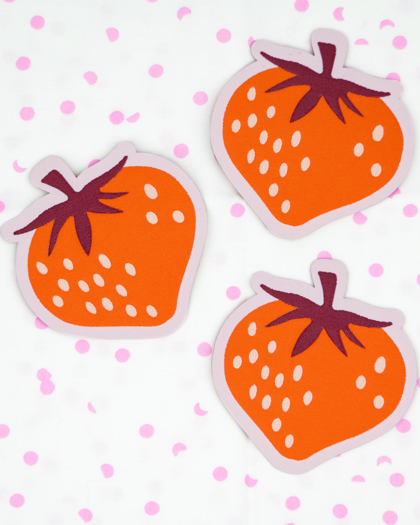 Kimberly Kight - Strawberry Iron-On Patch - RSSPA-02