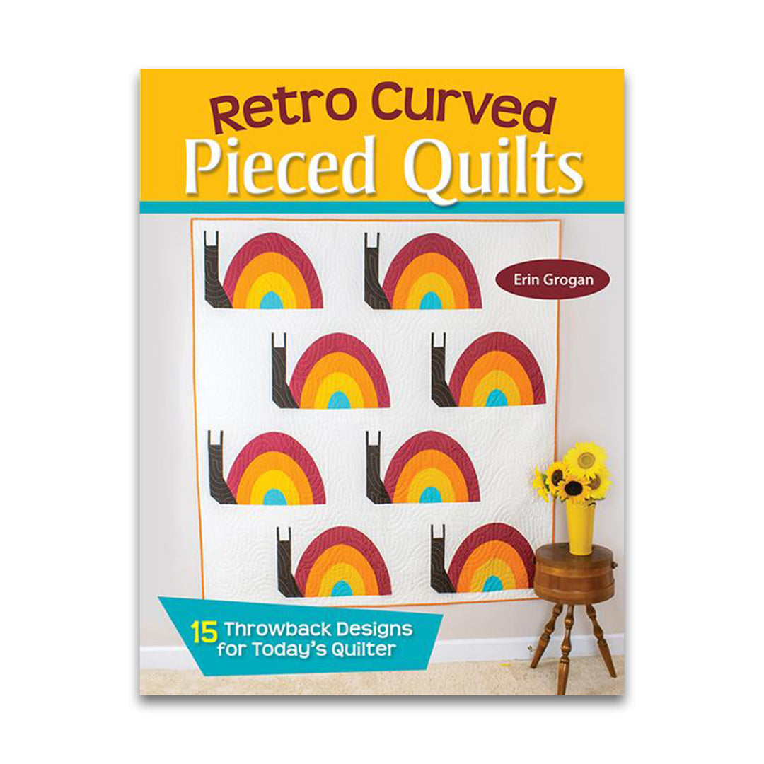 Retro Curved Pieced Quilts - LAN 345 - Book