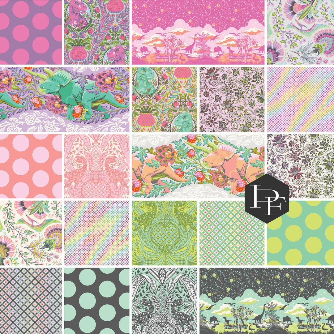 Roar! - Fat Quarter Bundle of 21 pcs. - FB4FQTP.ROAR