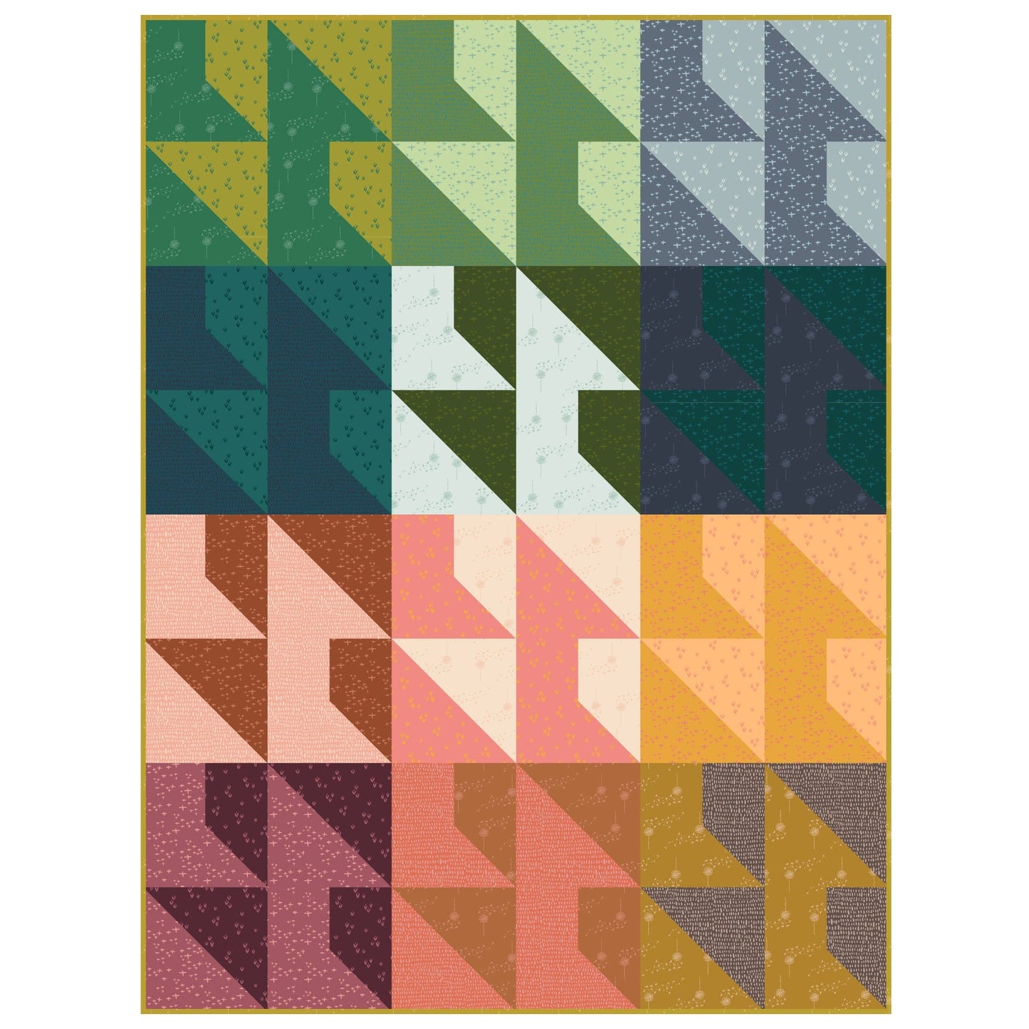 Rockwood Quilt Kit - Moonlit by Jennifer Moore - Fabric Only - RWQK-MOON