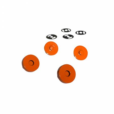 Sassafras Lane - 3/4" Magnetic Snaps - Orange