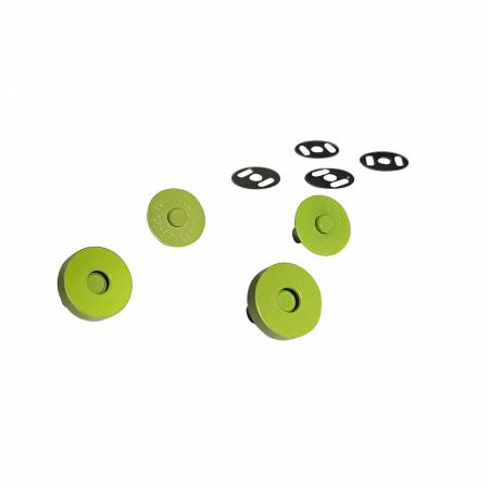 Sassafras Lane - 3/4" Magnetic Snaps - Lime