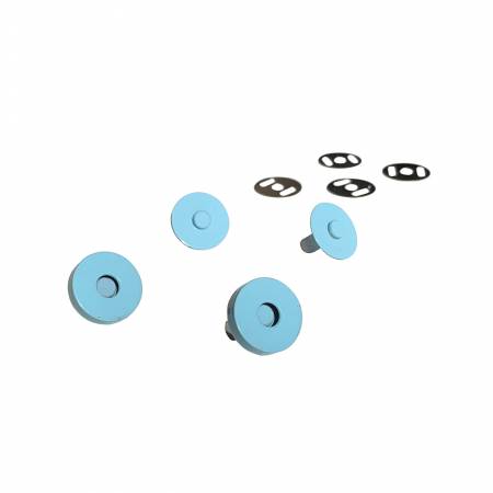 Sassafras Lane - 3/4" Magnetic Snaps - Light Blue