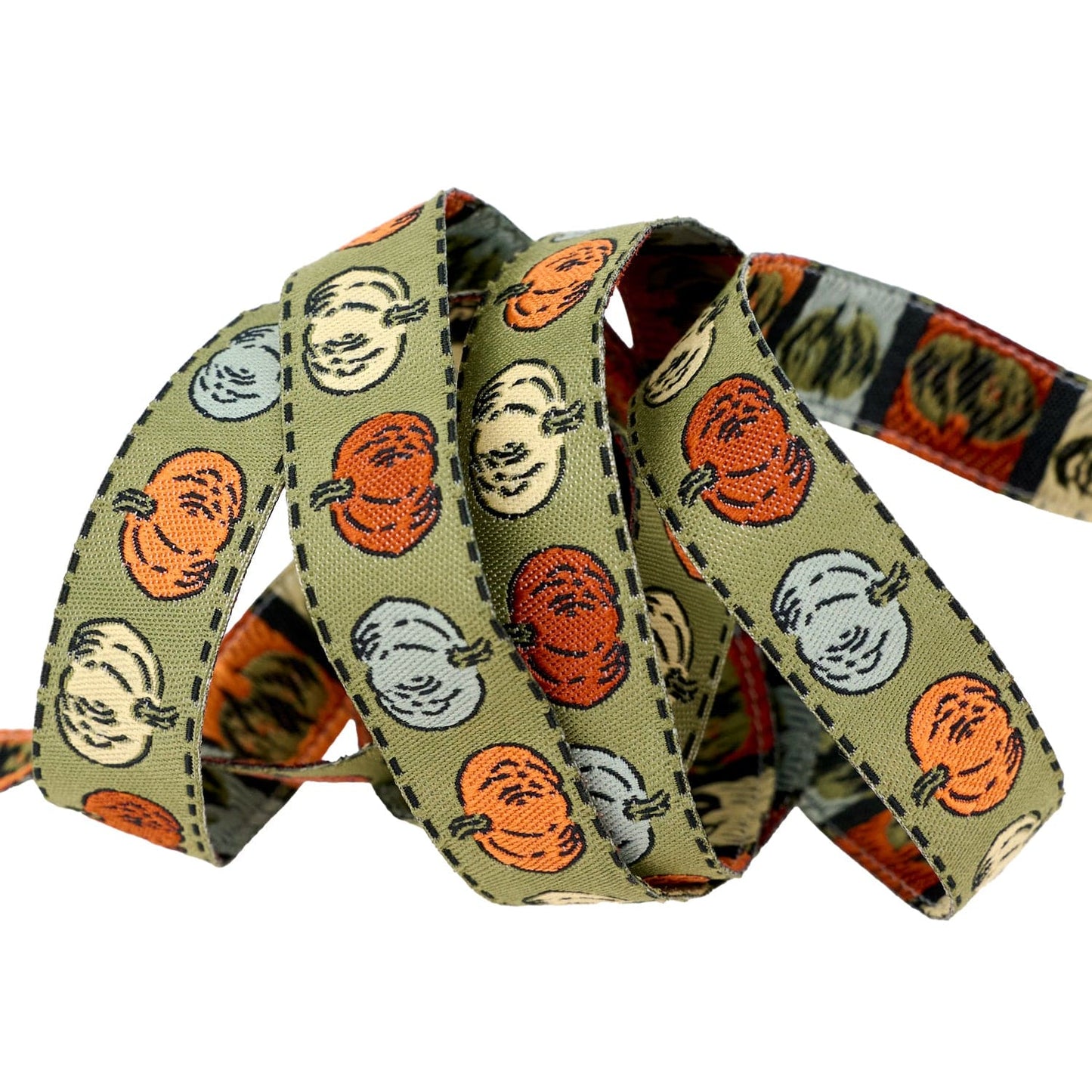 Home Sweet Haunt - Petite Pumpkin - 5/8" width - by Stacy Iest Hsu - One Yard