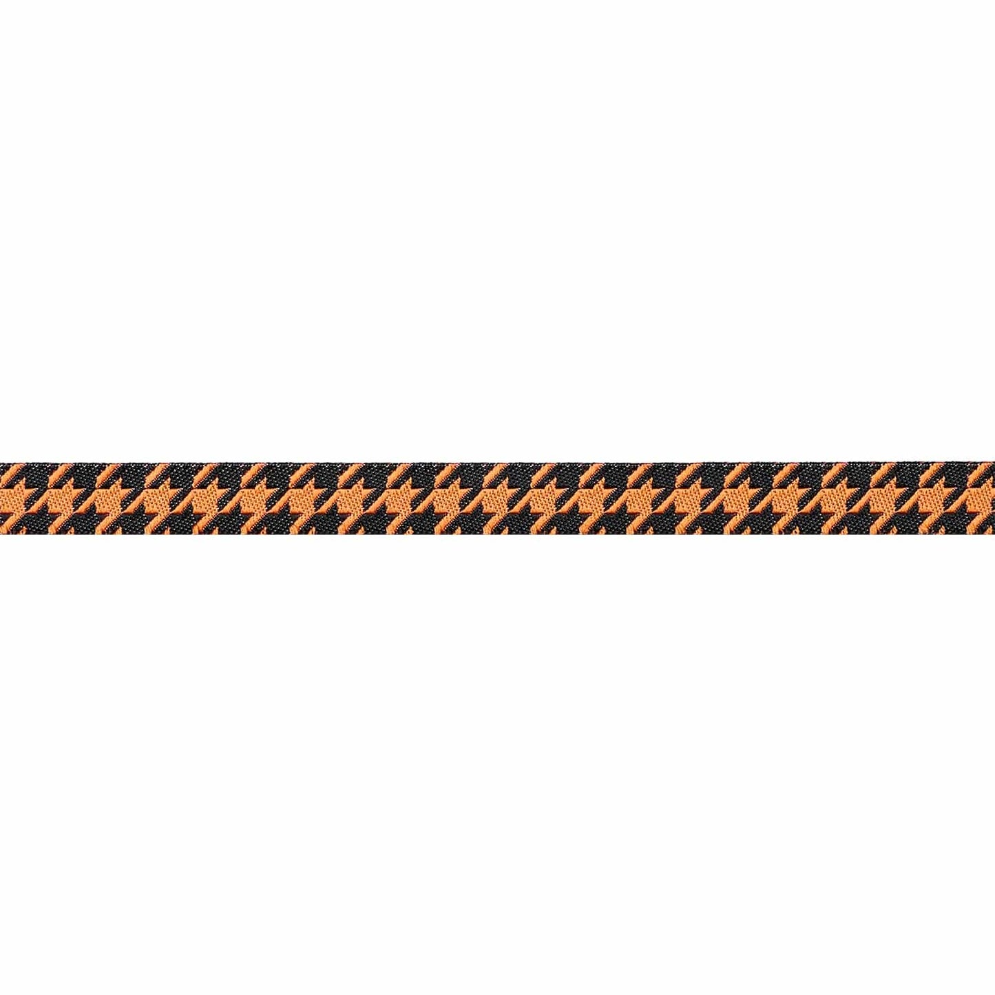 Home Sweet Haunt - Hounds Tooth in Pumpkin - 3/8" width - by Stacy Iest Hsu - One Yard