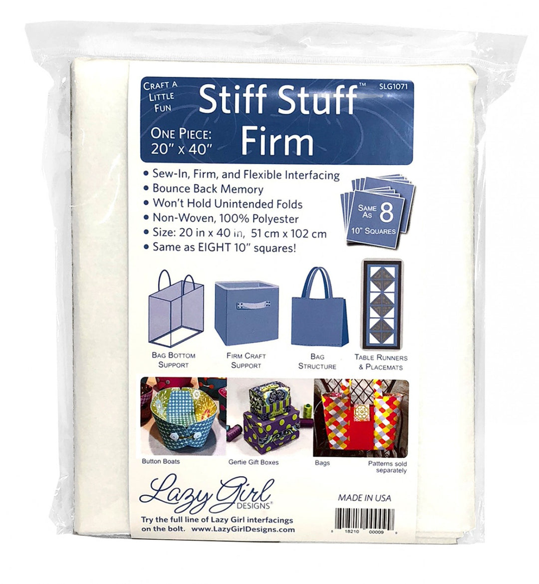 Lazy Girl - Stiff Stuff - SLG1071 - 20" x 40" Pack