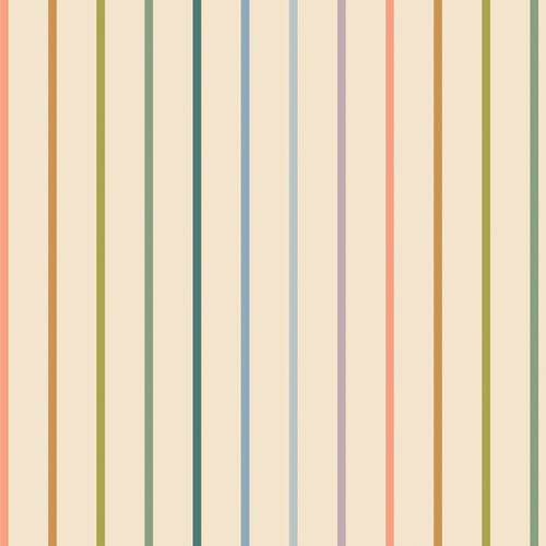 A closeup shot of the quilting fabric pattern called Tiny Stripe Pearl, designed by Suzy Quilts for Art Gallery Fabrics. The SKU is SLS99304.