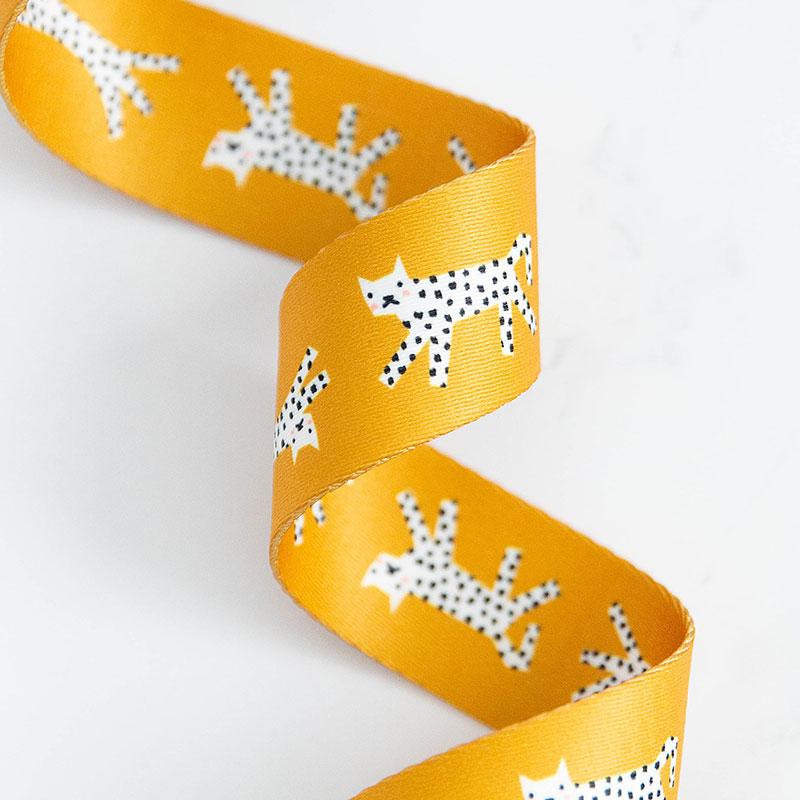 Stitch Supply Co - 1.5" Snow Leopards Webbing - SSCWEB 22 - One Yard