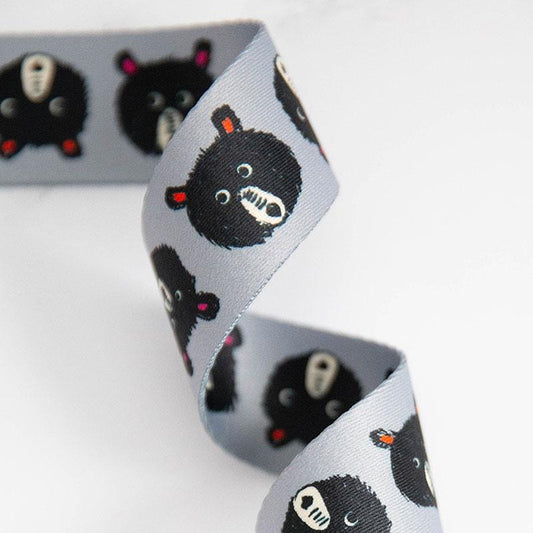 Stitch Supply Co - 1.5" Teddy and the Bear Webbing - SSCWEB 25 - One Yard