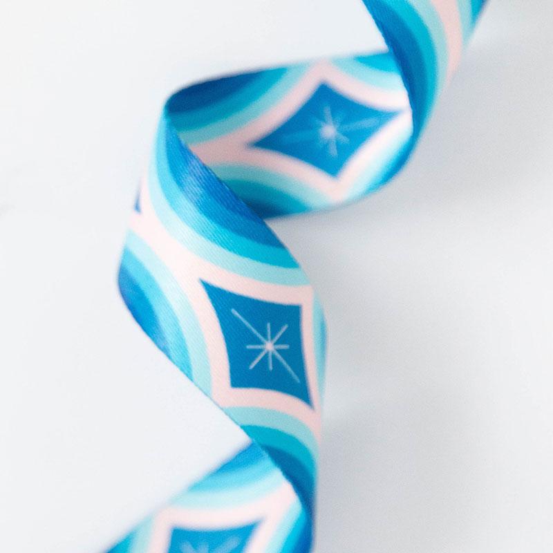 Stitch Supply Co - 1.5" Ratton in Teal Webbing - SSCWEB 37 - One Yard
