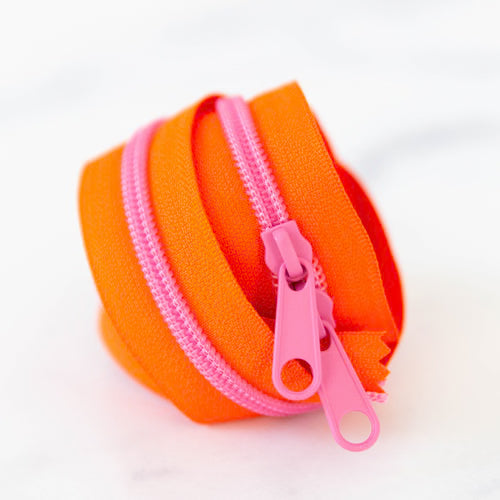 Stitch Supply Co - 30" Handbag Zipper - Orangetastic
