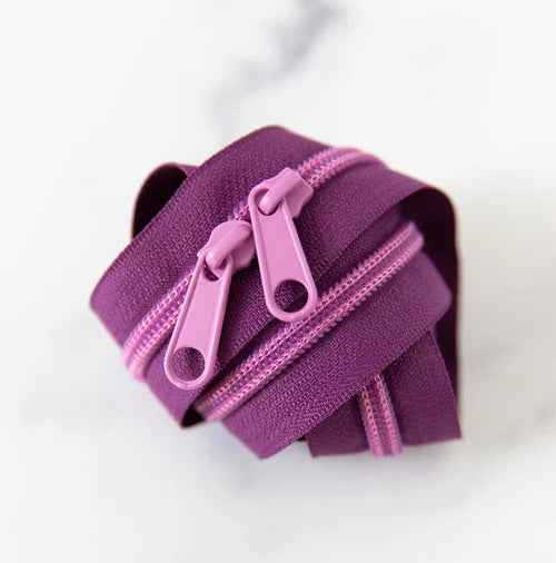 Stitch Supply Co - 30" Handbag Zipper - Plum