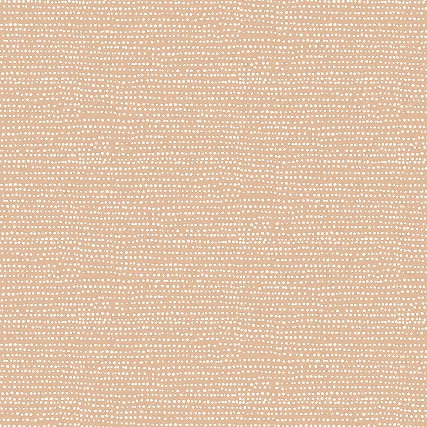Cotton quilting fabric pattern called 'Moonscape in Beige'. Part of the 'Boo!' fabric collection. Designed by Dear Stella Fabrics for fabric company Dear Stella Fabrics. SKU: ST-1150BEIG. 44-45 inch width.
