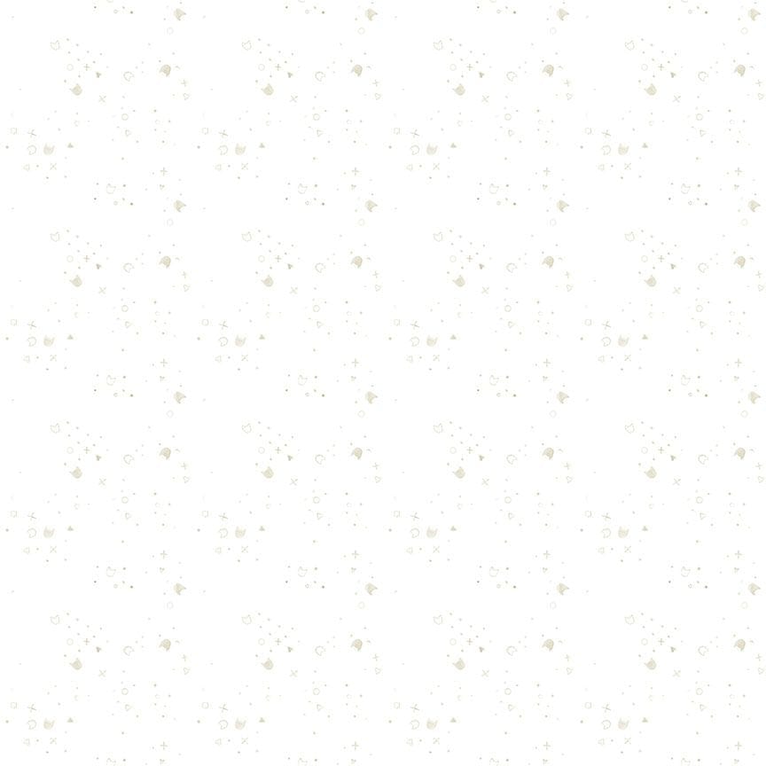 Cotton quilting fabric pattern called 'Blender in Neutral'. Part of the 'Kitty Litter' fabric collection. Designed by Dear Stella for fabric company Dear Stella. SKU: STELLA-DPJ3000 NEUTRAL. 44-45 inch width.