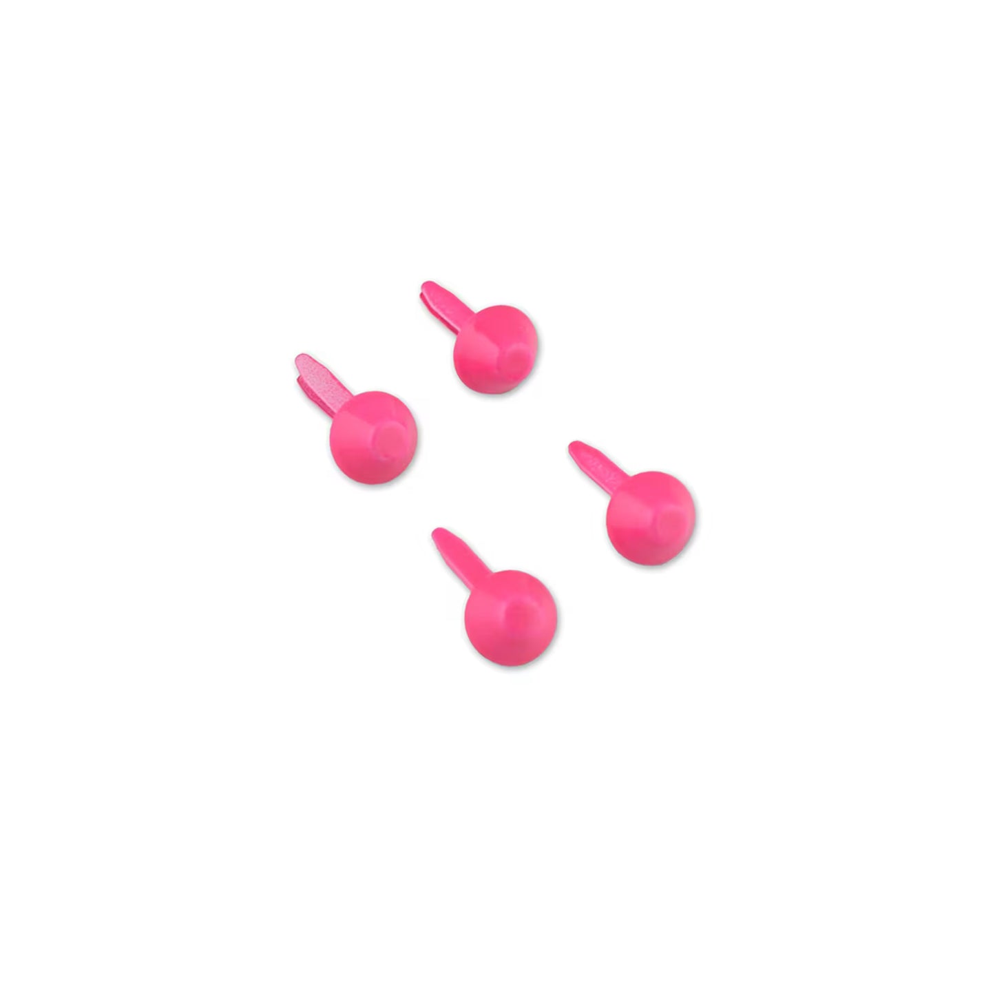 Tula Pink Neon Pink ½" Bag Feet Bucket x 2 by Sallie Tomato notions product photo SKU STS101NP